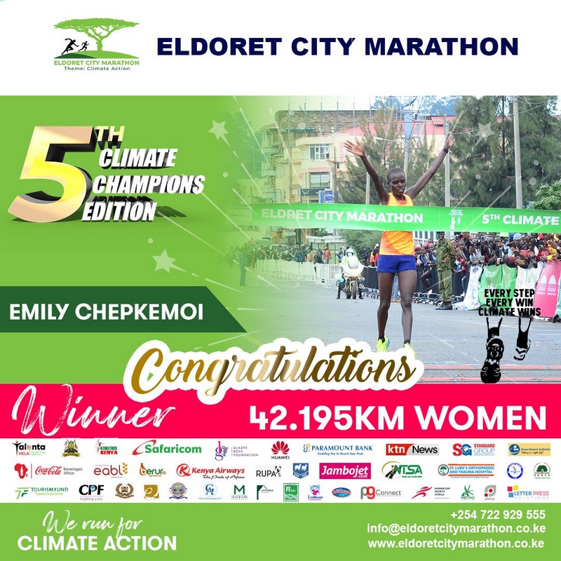 Emily Chepkoech Emerges Victorious at 5th Climate Champions Edition
